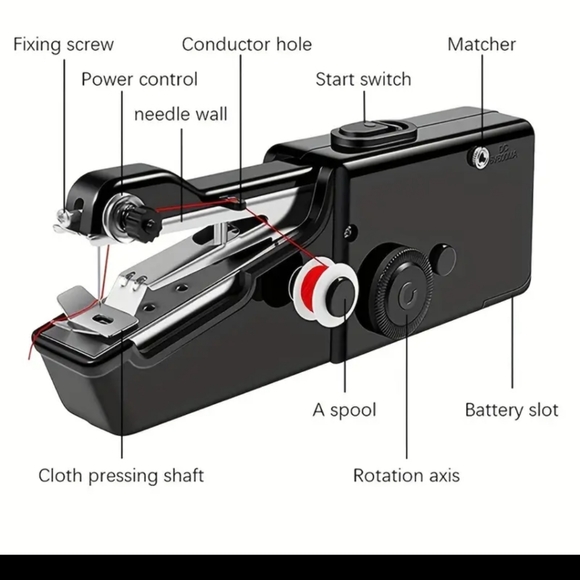 *NEW* Portable Handheld Sewing Machine - Picture 10 of 11